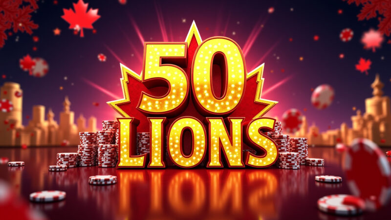 50 Lions Slot Machine Review