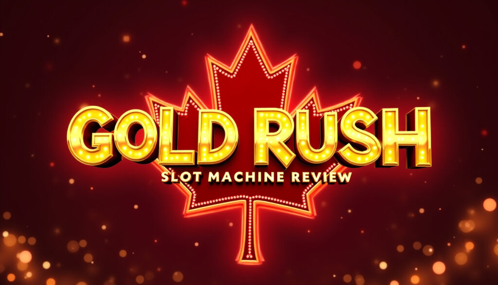 Gold Rush Slot Machine Review