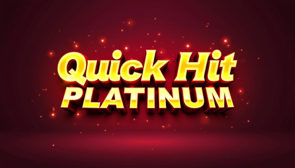 Quick Hit Platinum Slot Machine Review