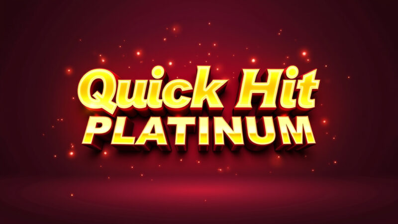 Quick Hit Platinum Slot Machine Review